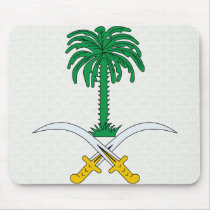 Saudi Arabia Coat of Arms detail Mouse Mat