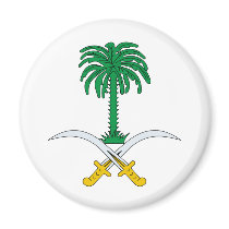 Saudi Arabia coat of arms Magnet