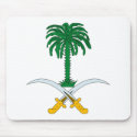 Saudi Arabia Coat of Arms Mousepad