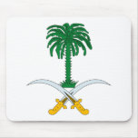 Saudi Arabia Coat of Arms Mousepad