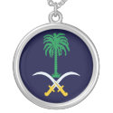Saudi Arabia Coat of Arms necklaces
