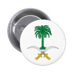 Saudi Arabia coat of arms Pinback Button
