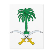 Saudi Arabia coat of arms Post Cards