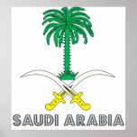 Saudi Arabia Coat of Arms posters