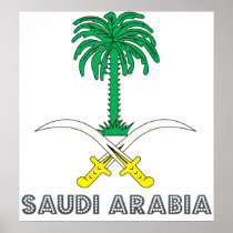 Saudi Arabia Coat of Arms Posters