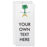 Saudi Arabia Coat of Arms Custom Rack Cards