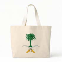 Saudi Arabia Coat of Arms Tote Bag