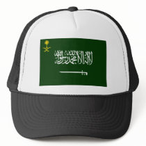 Saudi Arabia Flag Alt2 Trucker Hat