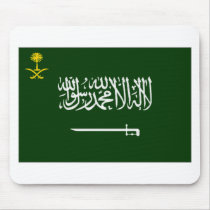 Saudi Arabia Flag Alt2 Mousepad