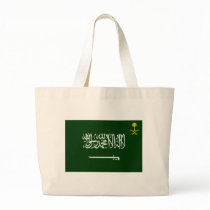 Saudi Arabia Flag Alt Tote Bags