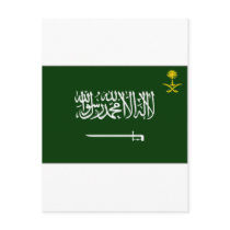 Saudi Arabia Flag Alt Postcards