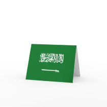 Saudi Arabia Flag Notecard