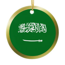 Saudi Arabia Flag Ornament