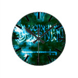 Saudi Arabia flag shahada glitz glamour clock
