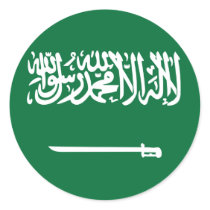 Saudi Arabia Flag Sticker