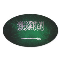 Saudi Arabia Flag Sticker