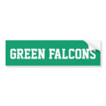 Saudi Arabia "Green Falcons" bumper stickers