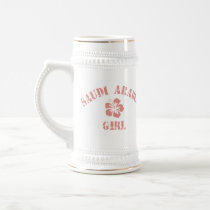 Saudi Arabia Pink Girl Coffee Mugs