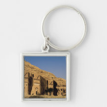 Saudi Arabia, site of Madain Saleh, ancient 2 Key Chains