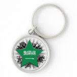 Saudi Arabia Star keychains