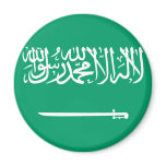 Saudi Arabian Flag magnets