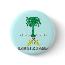 Saudi Emblem Pinback Button