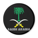 Saudi Emblem magnets