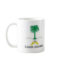 Saudi Emblem Coffee Mugs