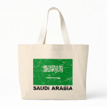 Saudia Arabia Vintage Flag Bags