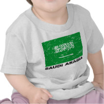 Saudia Arabia Vintage Flag Tshirts