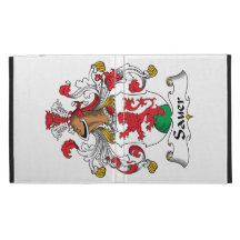 Sauer Family Crest iPad Case