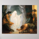 Saul and the Witch of Endor, by Benjamin West Poster