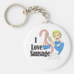 Sausage Keychains