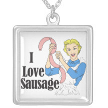 Sausage Personalised Necklace