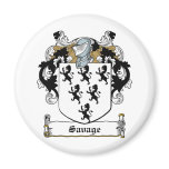 Savage Family Crest magnets