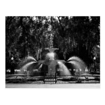 Savannah Fountain Postcards