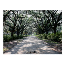 Savannah, Ga Postcard