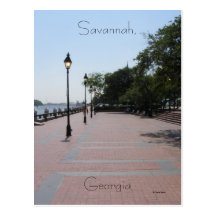 Savannah, Georgia Post Card
