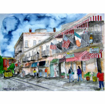 savannah_river_street_painting photo cutout
