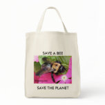 Save a Bee, Save the Planet bags