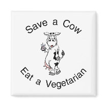 Save a Cow Eat A Vegetarian