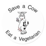 Save a Cow Eat A Vegetarian
