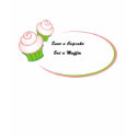 Save A Cupcake Eat a Muffin Ladies T Shirt