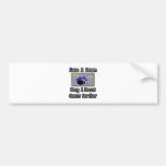 Save a Drum...Bang a Breast Cancer Survivor Bumper Sticker