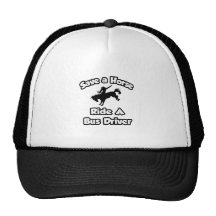 Save a Horse, Ride a Bus Driver Mesh Hat
