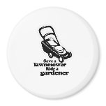 SAVE A LAWNMOWER. RIDE A GARDNER magnets