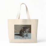 Save a life, adopt a rescue cat Bag