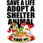 Save A Life Adopt A Shelter Animal Photo Cut Outs