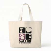 Save A Life Tote Bags