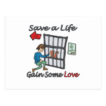 Save A Life Cat Adoption postcards